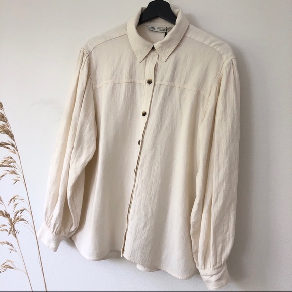 NWT - Zara Rustic Shirt - Picture 5 of 12